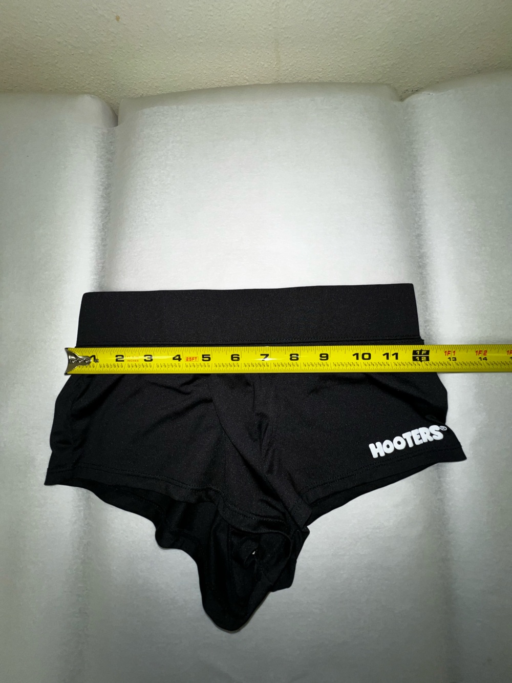 Hooters xs sexy cheeky shorts black like new RESERVED FOR SPECIFIC BUYER - Picture 6 of 7